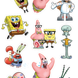 SpongeBob SquarePants - StickyLickits - Stickers you can eat - All ...